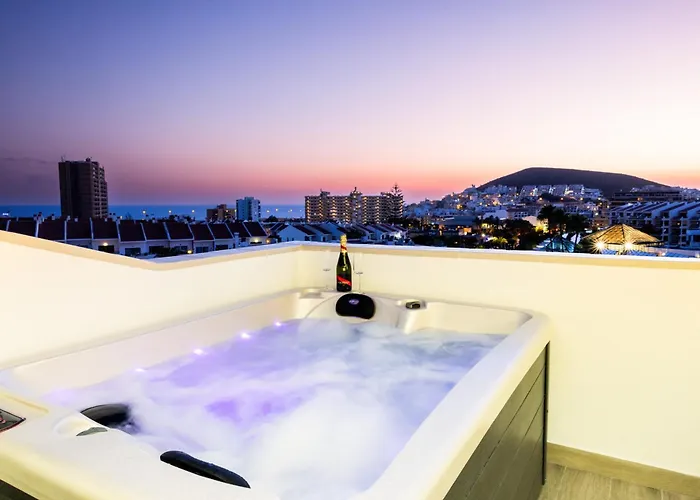 La Casa De Playa - ático Con Jacuzzi Y Vista Mar Appartamento Los Cristianos (Tenerife)