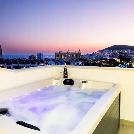 La Casa De Playa - ático Con Jacuzzi Y Vista Mar Apartamento Los Cristianos (Tenerife)